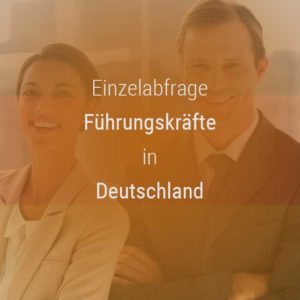 Einzelner Gehaltsvergleich - Manager / Führungskraft Deutschland