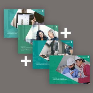 Cover fürs Studienpaket: IT, Marketing & Vertrieb, kaufmännische Funktionen, technische Funktionen von Kienbaum 2025