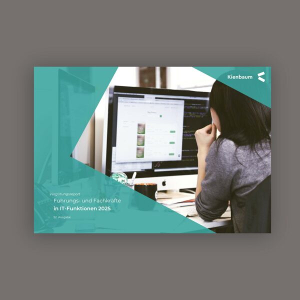 Vergütungsstudie Führungs- und Fachkräfte in IT-Funktionen 2025 - Coverbild - Kienbaum