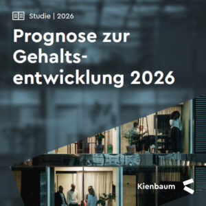 Cover der Kienbaum Gehaltsentwicklungsprognose 2026
