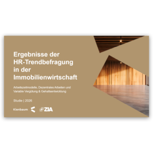 Cover Kienbaum HR-Trendbefragung Immobilienwirtschaft